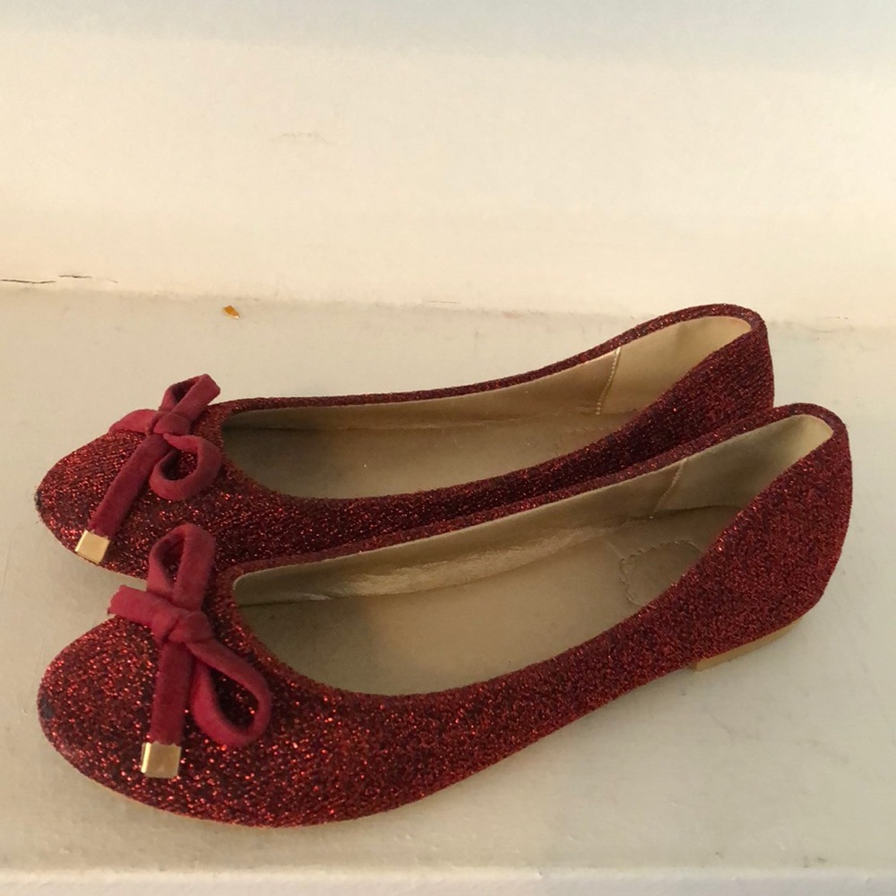 Res sparkly ballet flats